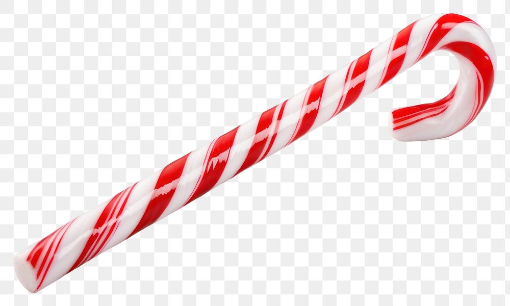 PNG  Xmas candy cane confectionery white background lollipop. AI generated Image by rawpixel.