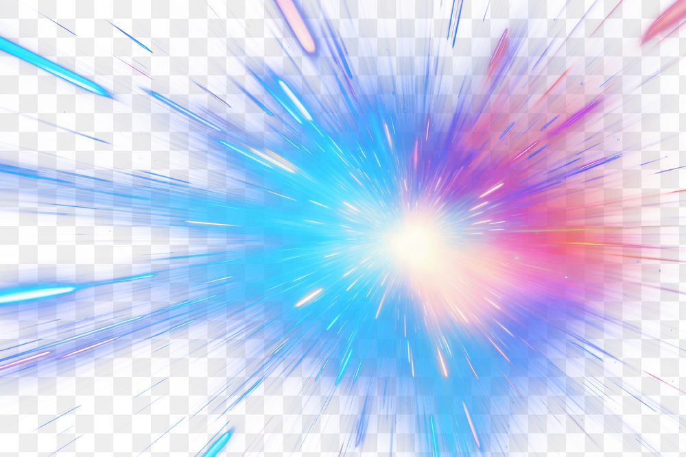 PNG  Star light speed night. AI generated Image by rawpixel.