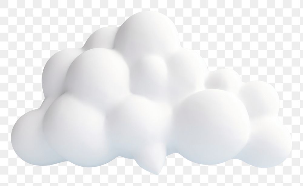 PNG White cloud simplicity fluffy. AI generated Image by rawpixel.