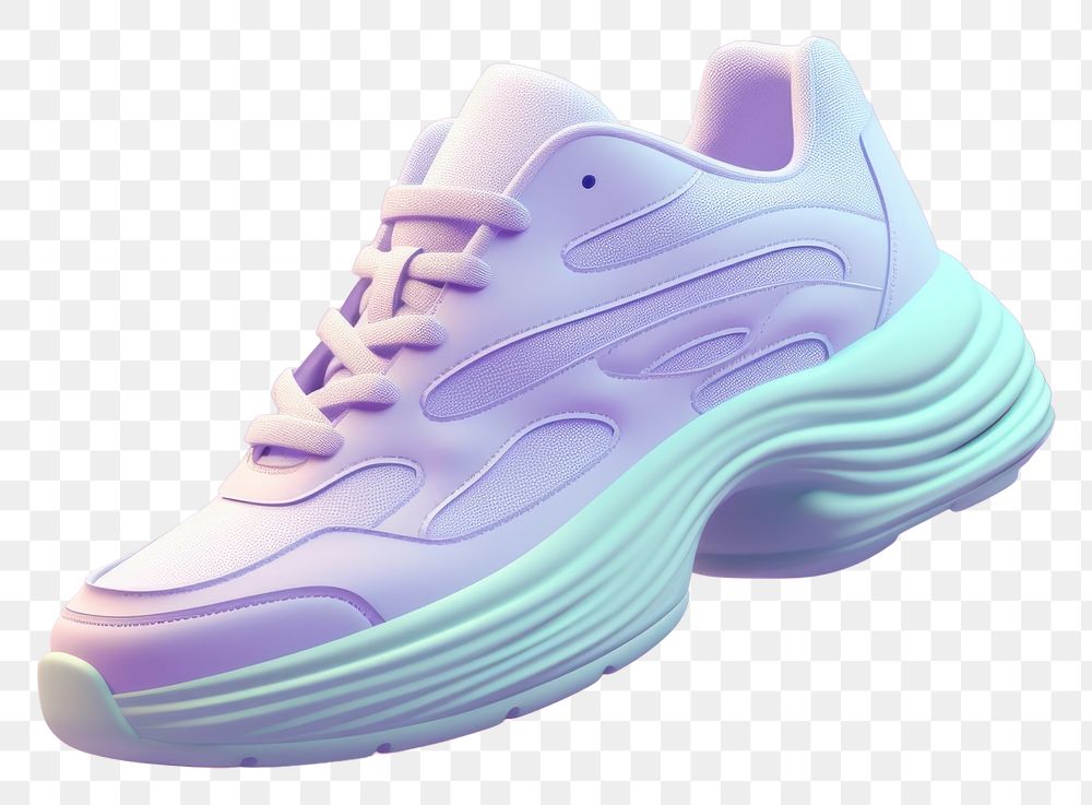 PNG One pair of sneakers footwear shoe clothing. AI generated Image by rawpixel.