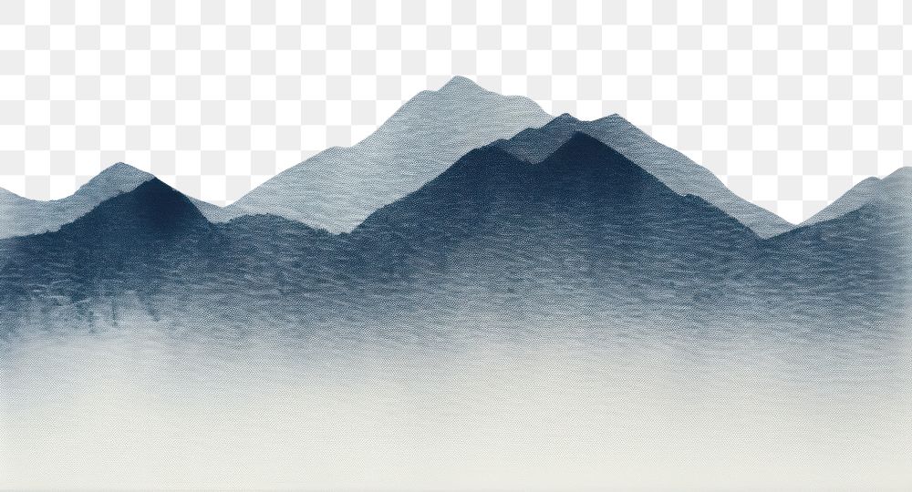 PNG Mountain Grey and Blue backgrounds landscape. AI generated Image by rawpixel.