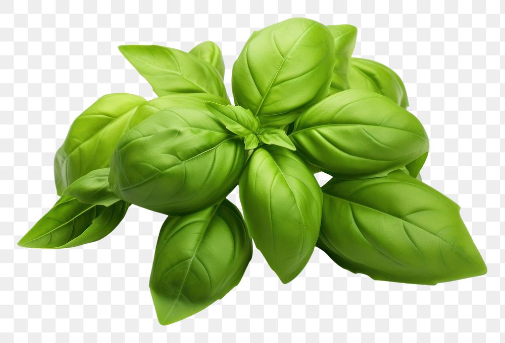 PNG Basil vegetable plant herbs. AI generated Image by rawpixel.