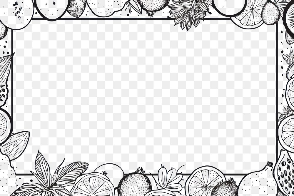 PNG  Fruit backgrounds pattern drawing. AI generated Image by rawpixel.