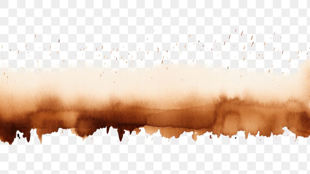 PNG  Ink brush backgrounds brown line. AI generated Image by rawpixel.