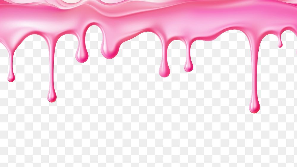 PNG Pink Drip Melted backgrounds | Premium PNG - rawpixel