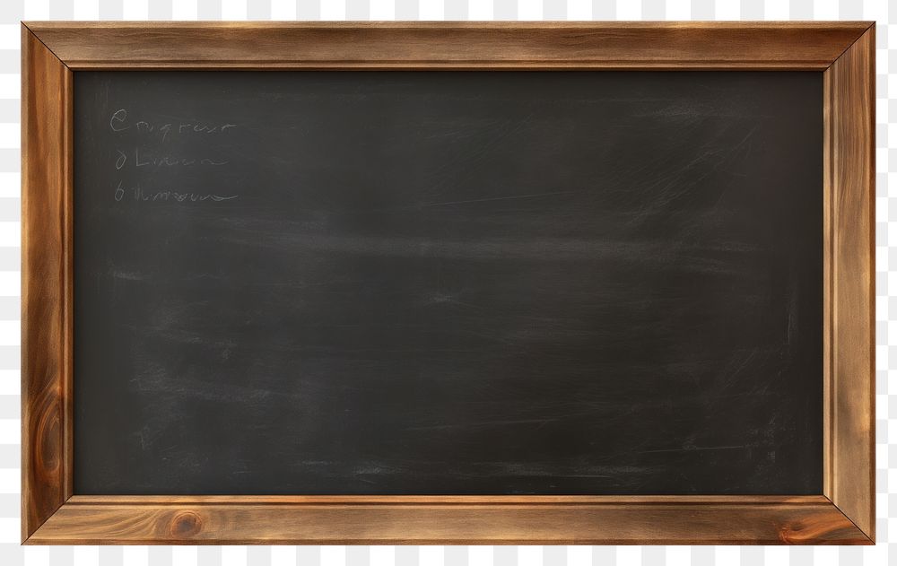 PNG Chalkboard backgrounds blackboard frame. AI generated Image by rawpixel.