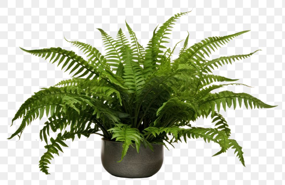 PNG Fern plant houseplant leaf. AI generated Image by rawpixel.
