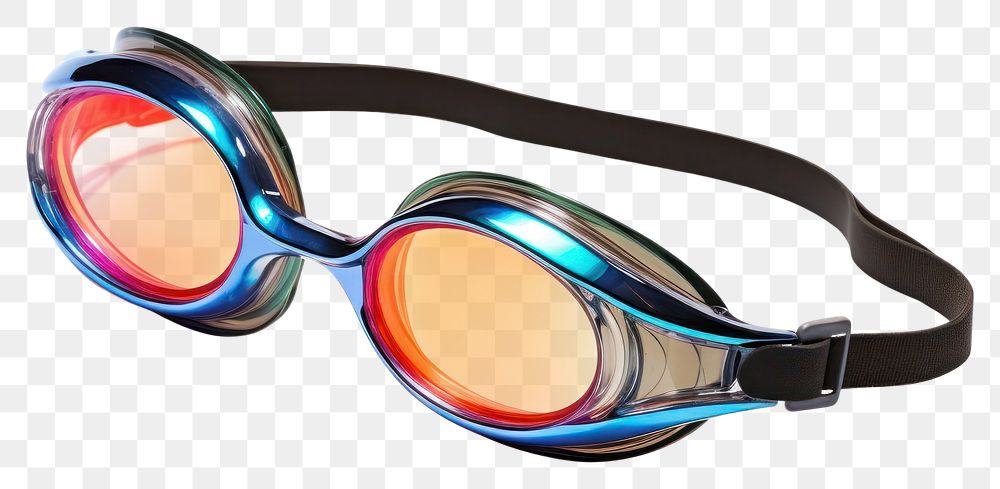 PNG Polarized lens swimming goggles sunglasses white background accessories. AI generated Image by rawpixel.