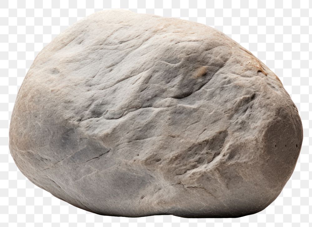 PNG Stone rock white background simplicity. AI generated Image by rawpixel.