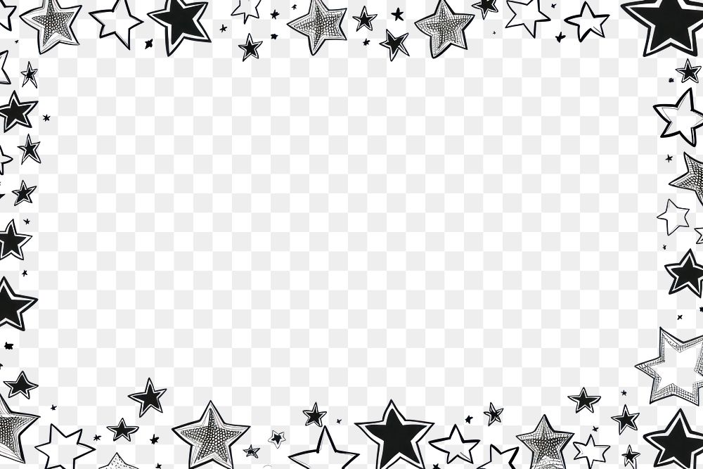PNG  Star paper backgrounds line. AI generated Image by rawpixel.