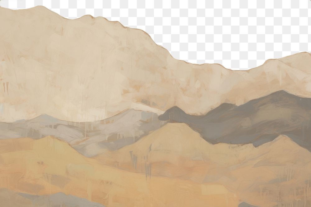 PNG Mountain view painting art | Free PNG - rawpixel