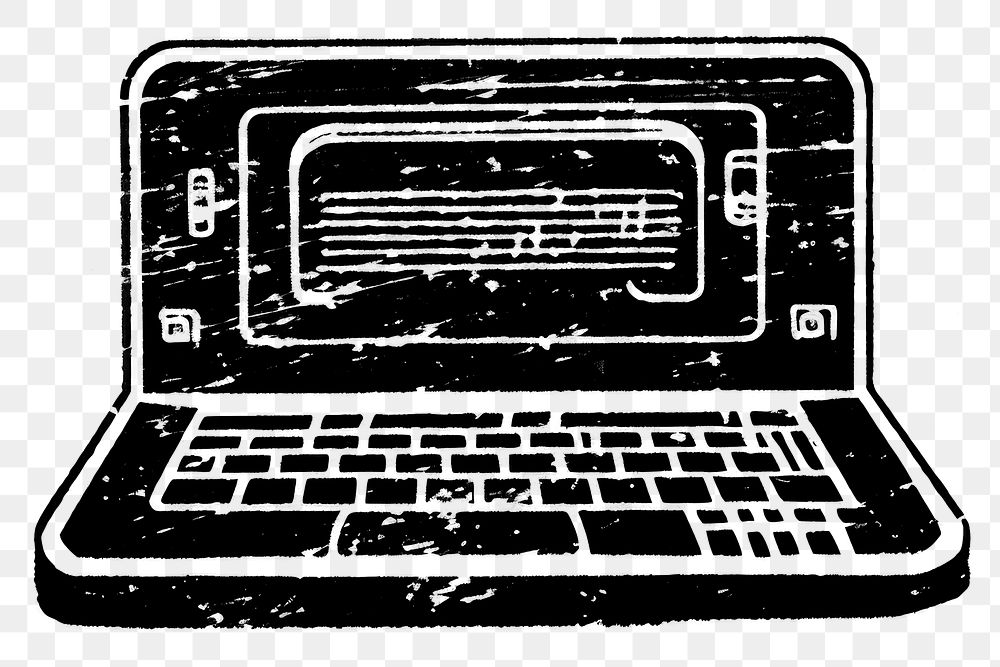 PNG Computer laptop electronics technology. AI generated Image by rawpixel.