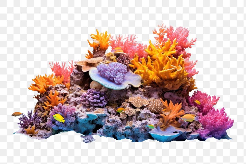 PNG Coral reef outdoors aquarium nature. AI generated Image by rawpixel.
