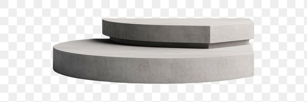 PNG Podium shape furniture concrete architecture. AI generated Image by rawpixel.