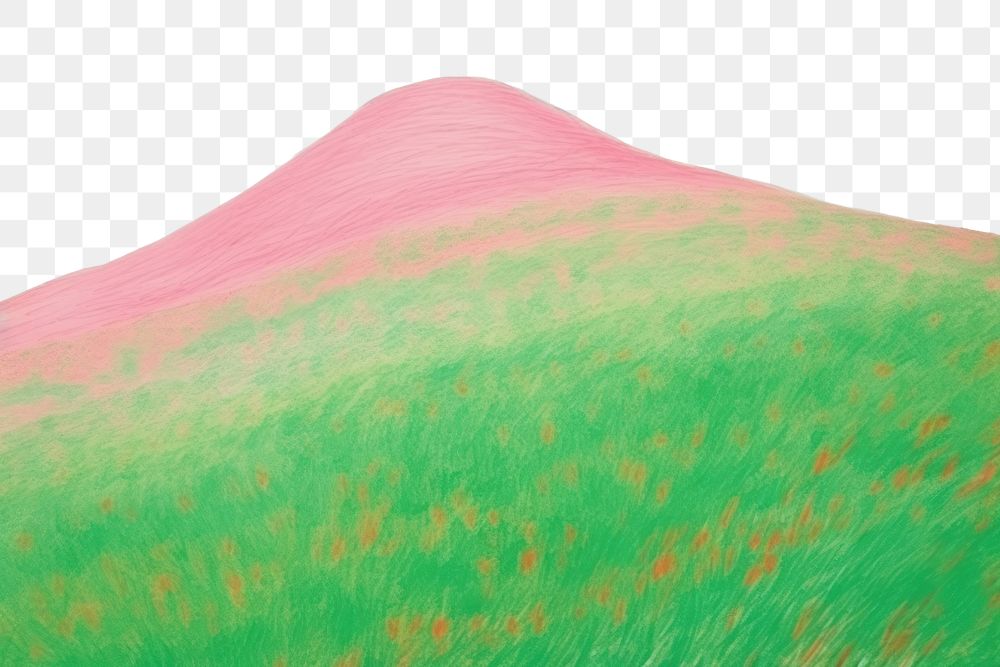 PNG Hill of grass art backgrounds landscape. AI generated Image by rawpixel.