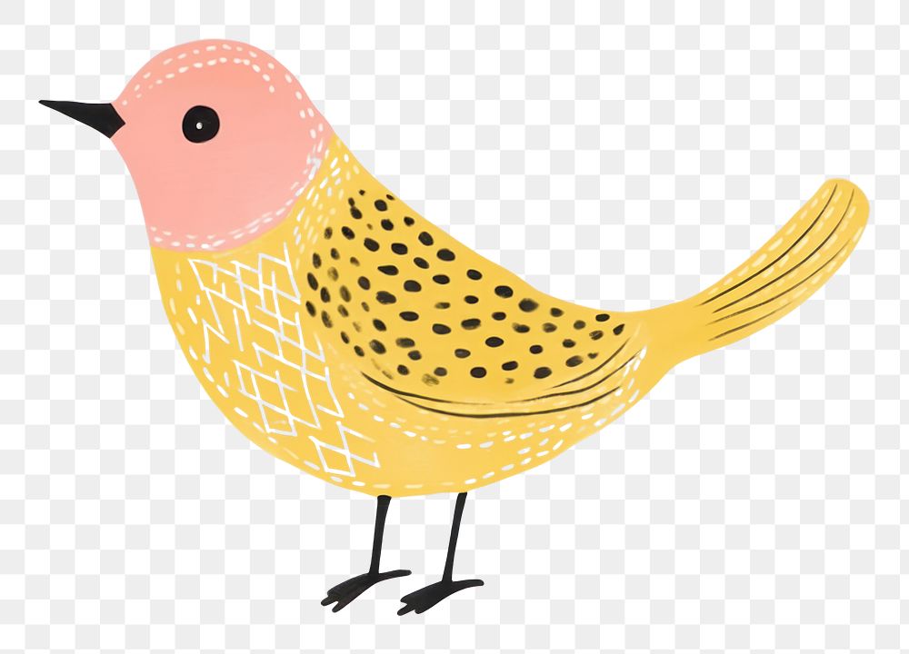 PNG Bird animal canary beak. AI generated Image by rawpixel.