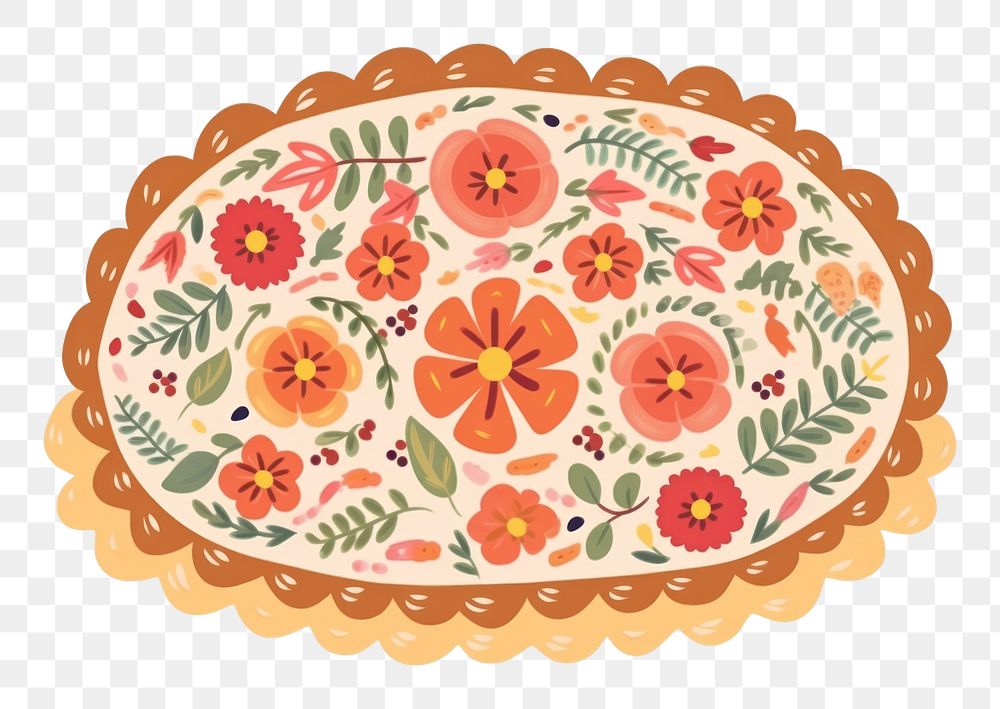 PNG Pie art dessert pattern. AI generated Image by rawpixel.
