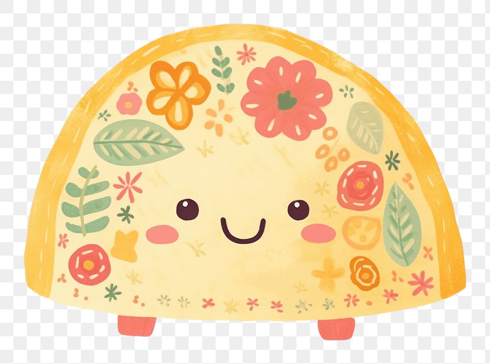 PNG Taco cute creativity happiness. AI generated Image by rawpixel.