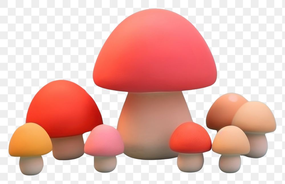 PNG Button Mushrooms mushroom fungus agaric. AI generated Image by rawpixel.