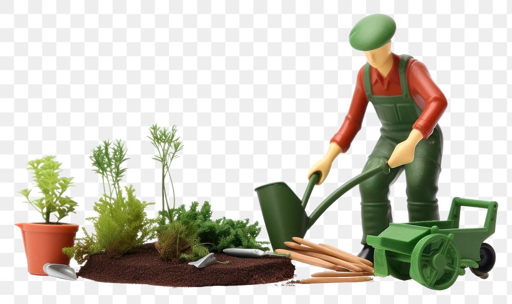 PNG Gardener gardening cleaning outdoors. AI generated Image by rawpixel.