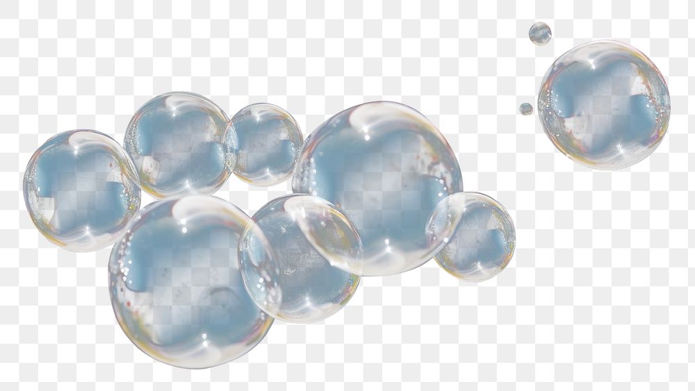 PNG Minimal soap bubbles sphere transparent lightweight. AI generated Image by rawpixel.