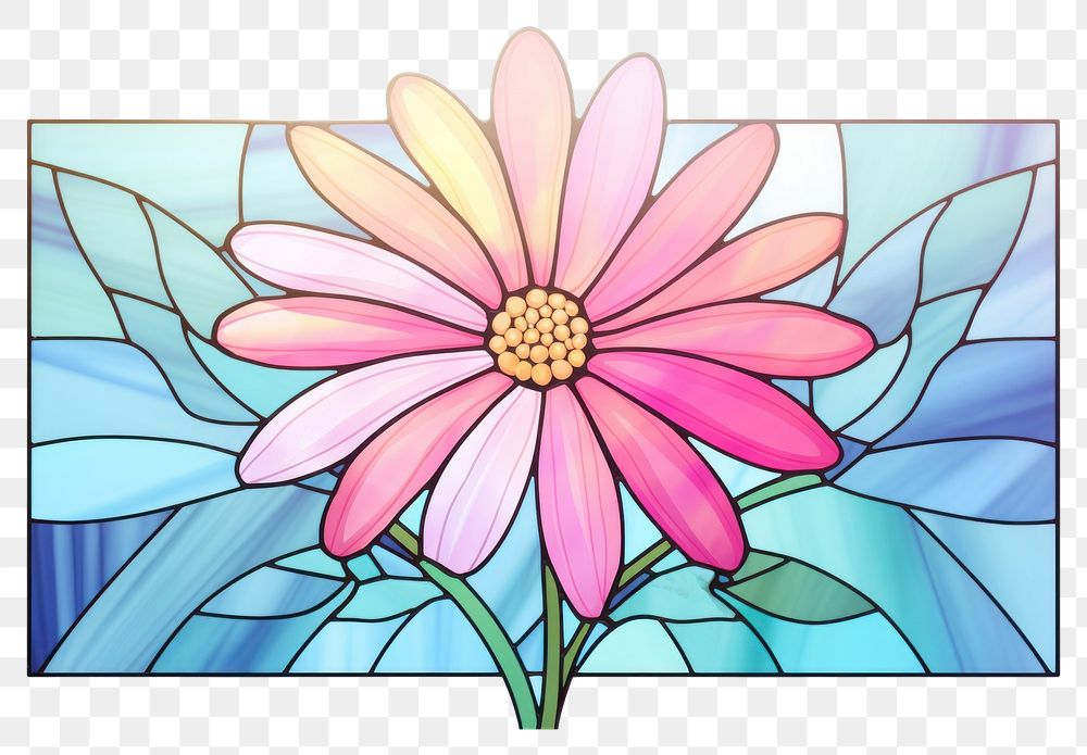 PNG Daisy flower dahlia plant. AI generated Image by rawpixel.