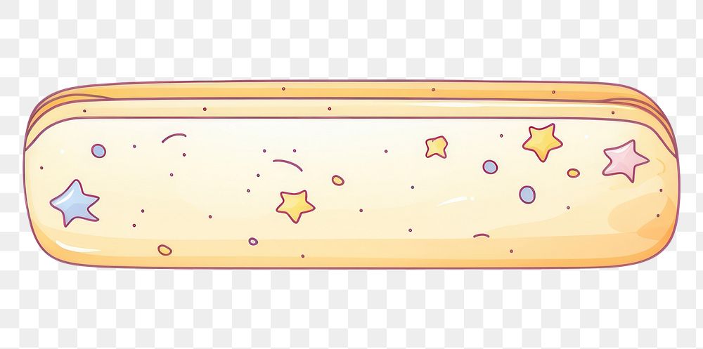 PNG  Pencil case cartoon science yellow. AI generated Image by rawpixel.