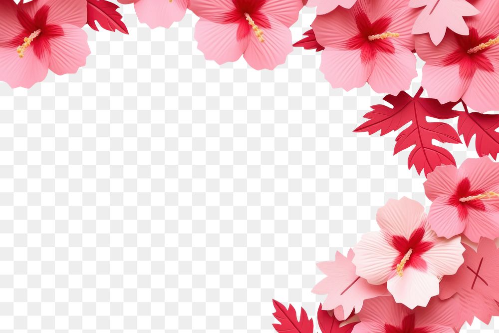 PNG Hibiscus flower backgrounds blossom. AI generated Image by rawpixel.