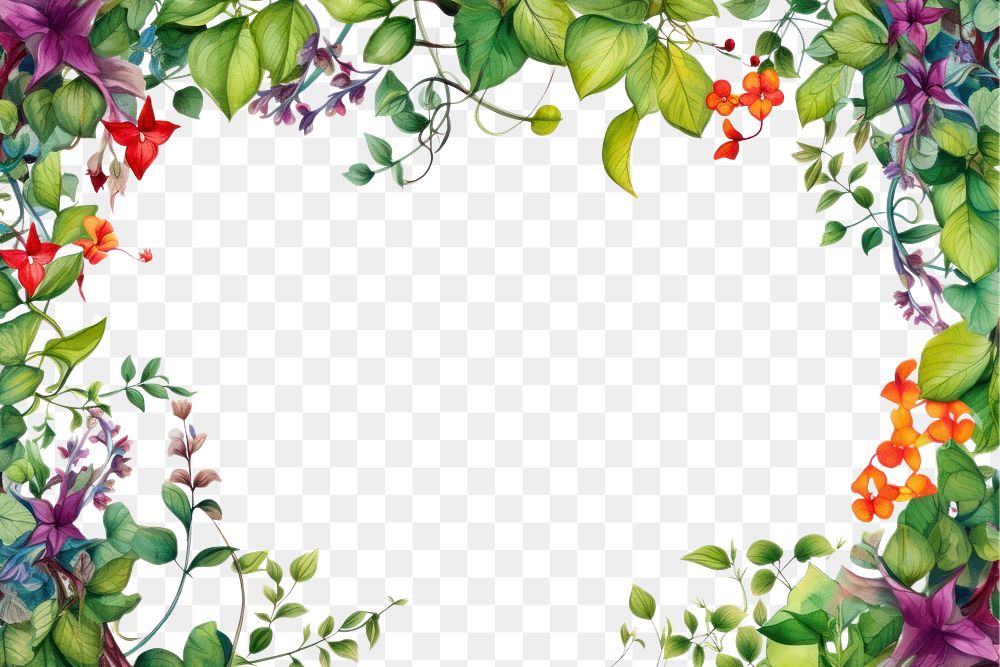 PNG Backgrounds freshness floristry pattern. AI generated Image by rawpixel.