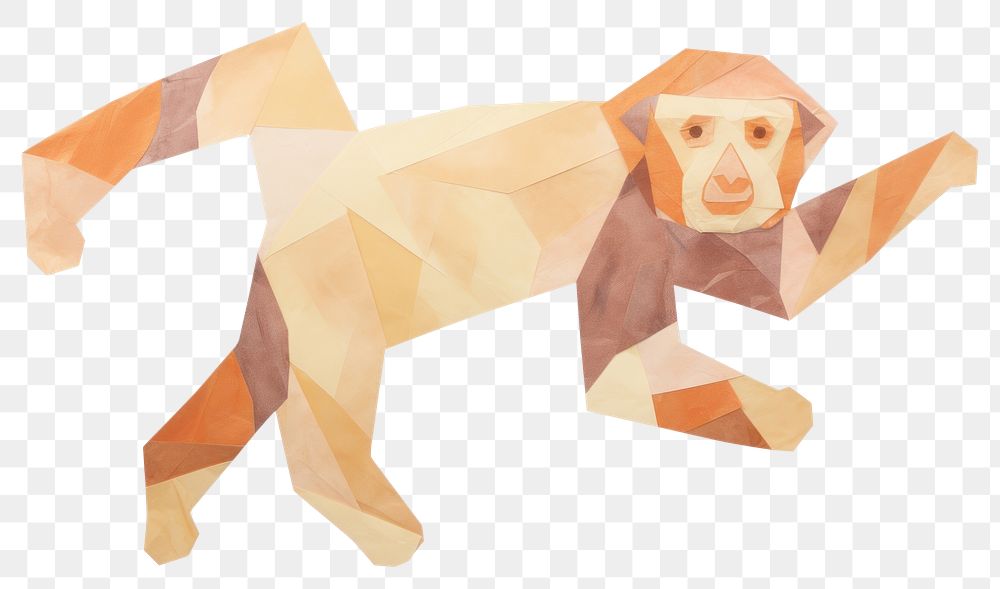 PNG  Monkey animal mammal art. AI generated Image by rawpixel.