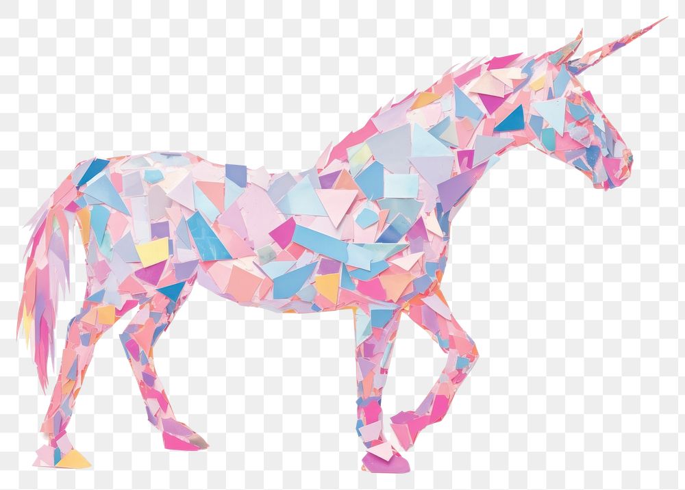 PNG  Unicorn animal mammal horse. AI generated Image by rawpixel.