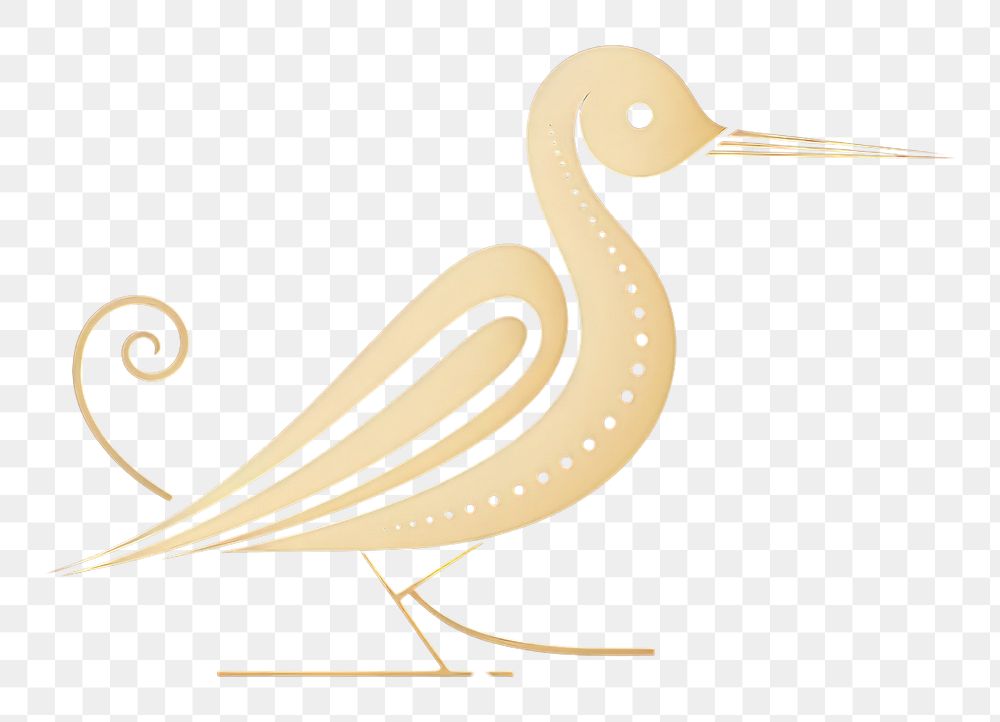 PNG Hieroglyphic bird animal beak logo. AI generated Image by rawpixel.