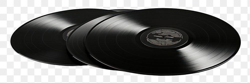 PNG Black records white background gramophone monochrome. AI generated Image by rawpixel.