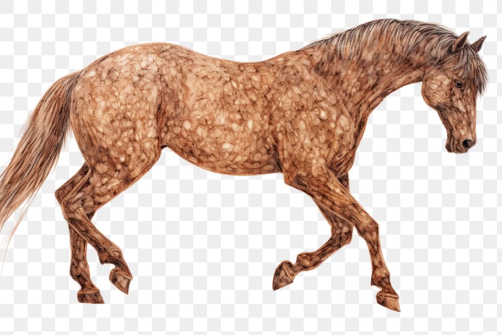 PNG Horse wooden toy stallion animal mammal. AI generated Image by rawpixel.