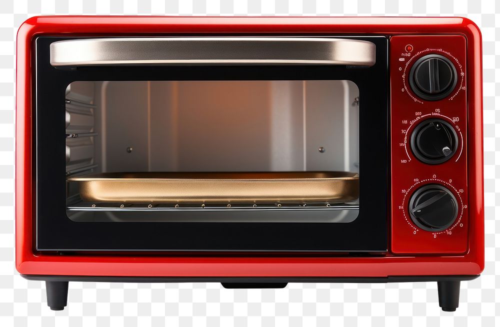 PNG  Electric toaster oven appliance white background technology. AI generated Image by rawpixel.