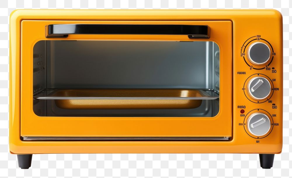 PNG  Electric toaster oven appliance white background technology. AI generated Image by rawpixel.