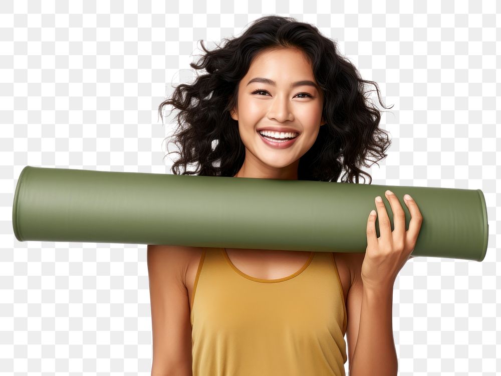PNG Happy asian woman holding smile adult. AI generated Image by rawpixel.