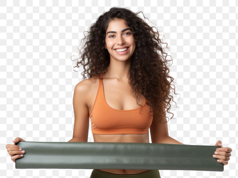 PNG Happy latina woman portrait smile adult. AI generated Image by rawpixel.