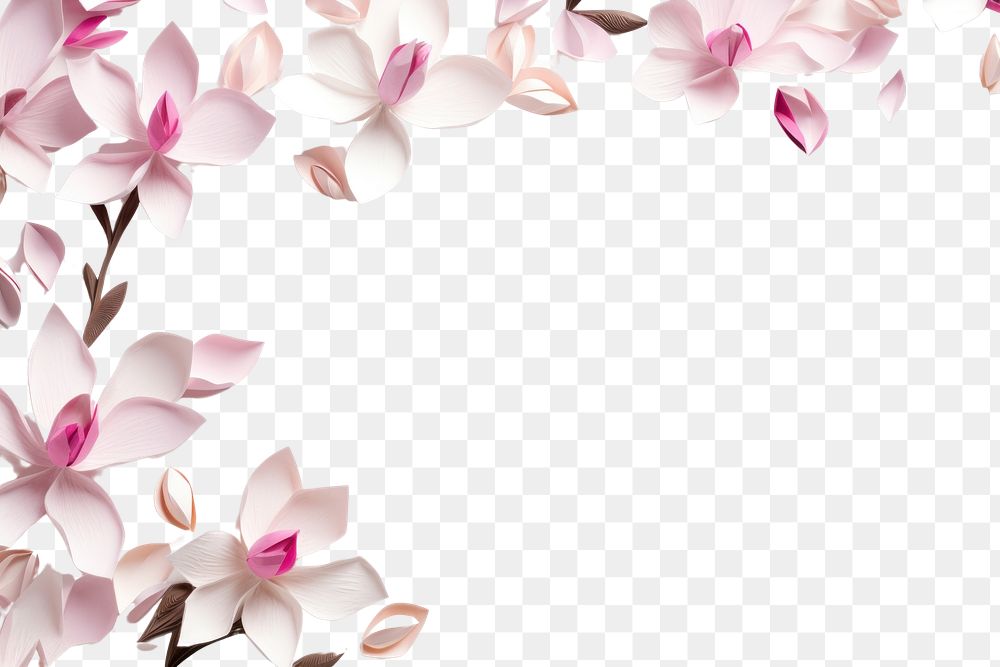 PNG Magnolia flower backgrounds petal. AI generated Image by rawpixel.