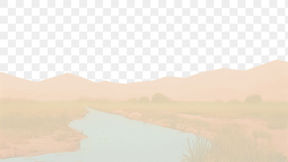 PNG River background outdoors nature sky. AI generated Image by rawpixel.