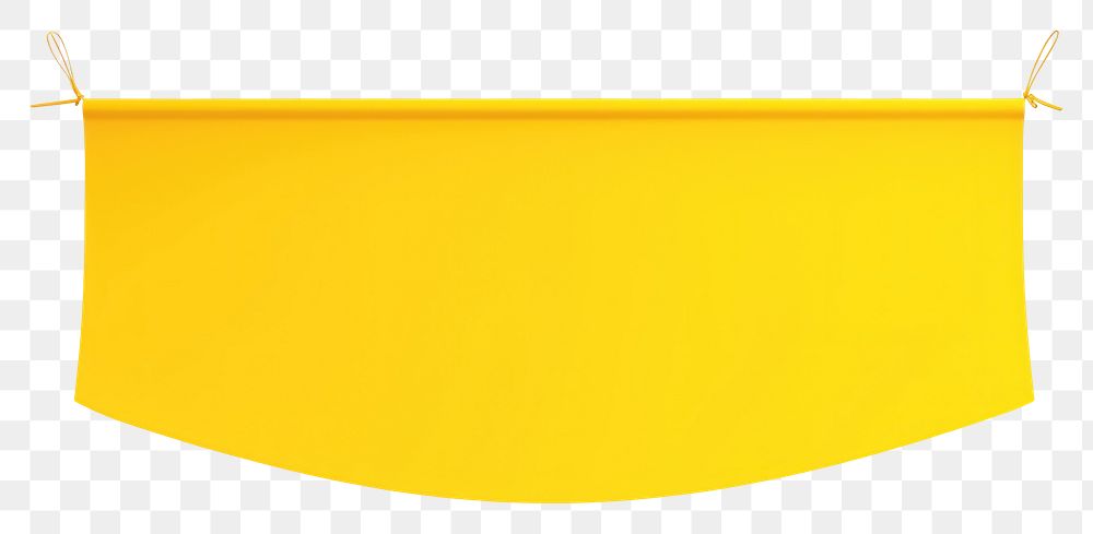 PNG A yellow hanging rectangle letterbox. AI generated Image by rawpixel.