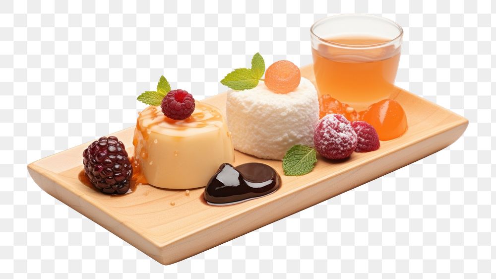 PNG Japanese dessert fruit food meal. AI generated Image by rawpixel.