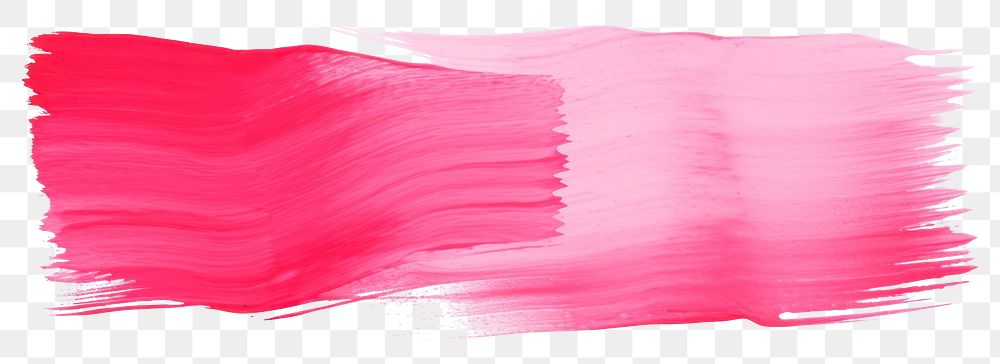 PNG Vibrant pink long rectangle shape stroke backgrounds petal brush. AI generated Image by rawpixel.
