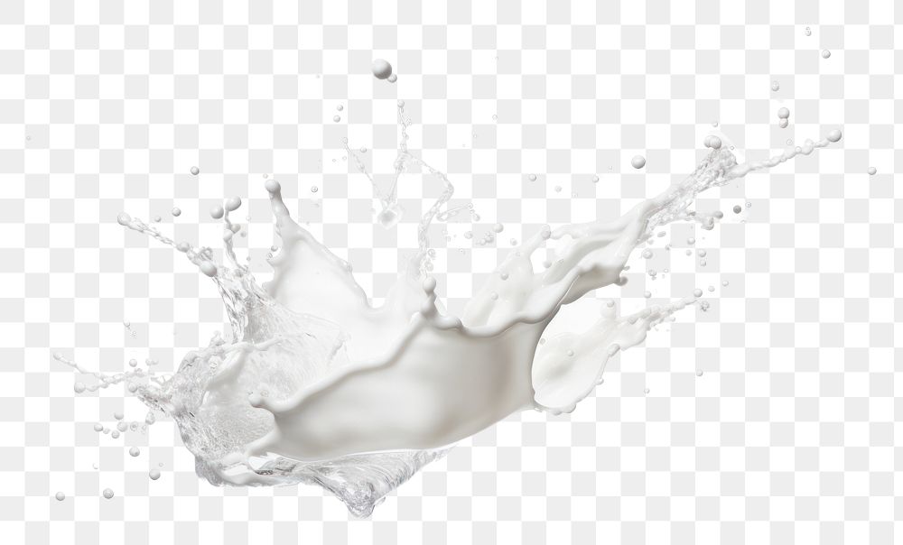 PNG  Milks backgrounds white splattered. AI generated Image by rawpixel.