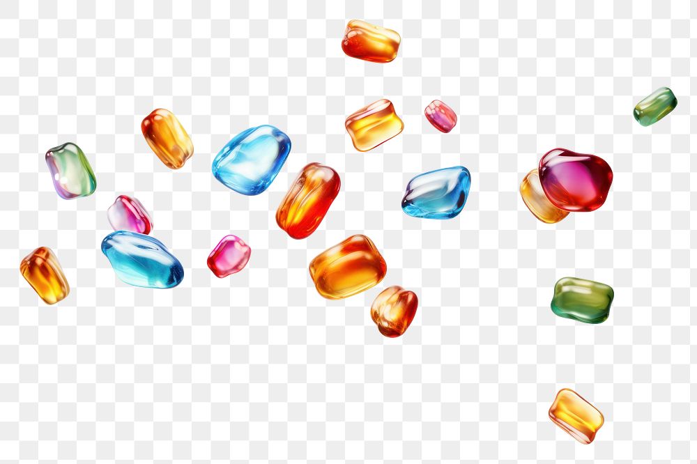PNG  Candies gemstone jewelry pill. AI generated Image by rawpixel.