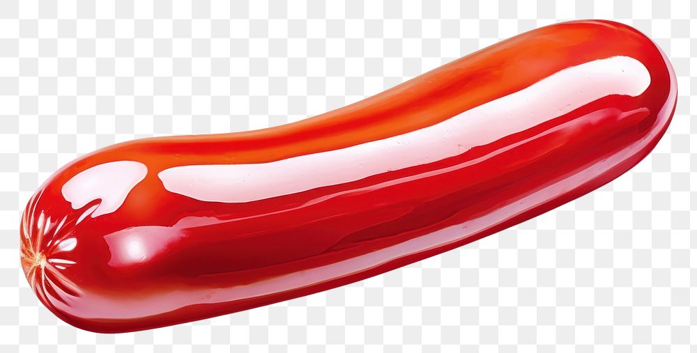 PNG Sausage food red bratwurst. AI generated Image by rawpixel.