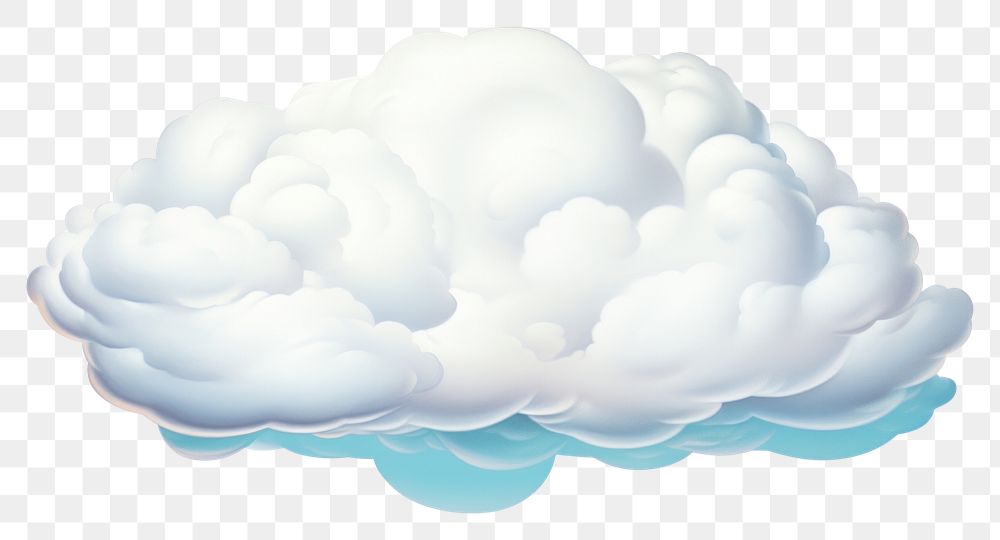 PNG Cloud white sky white background. AI generated Image by rawpixel.