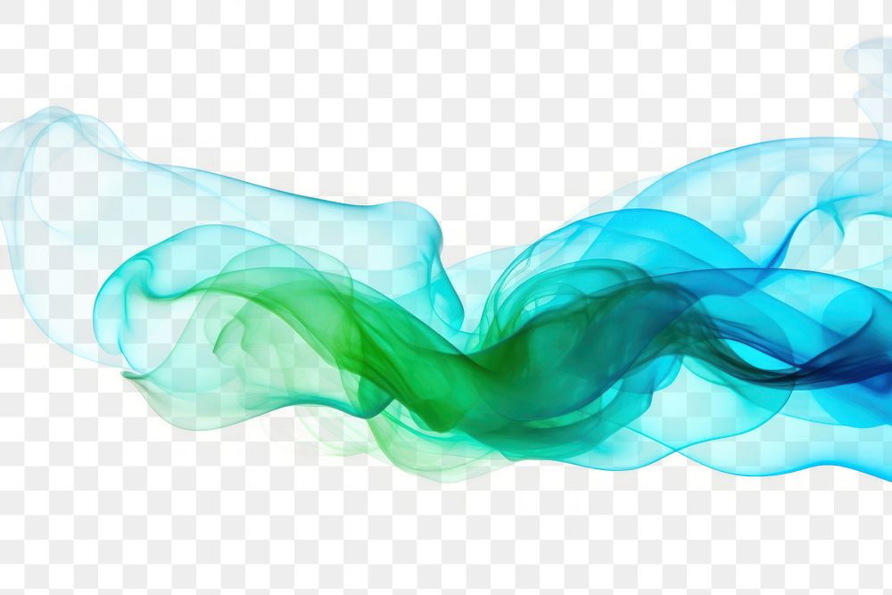 PNG  Smoke backgrounds green blue. AI generated Image by rawpixel.