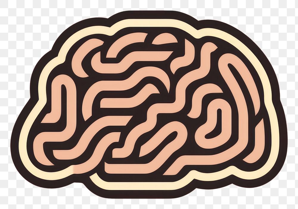 PNG Brain labyrinth maze pattern. AI generated Image by rawpixel.