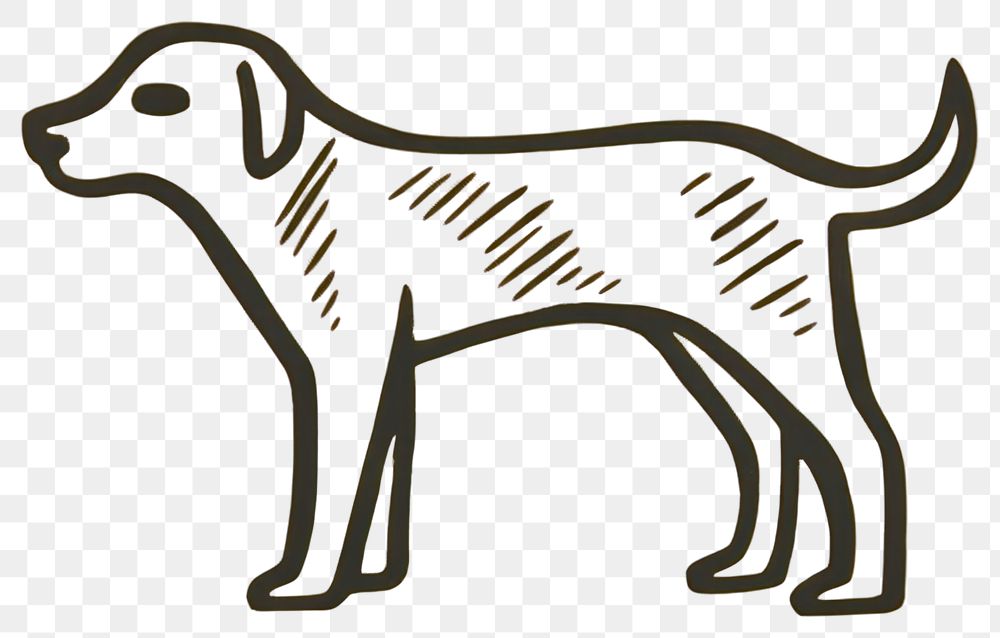 PNG Dog animal mammal dog. AI generated Image by rawpixel.